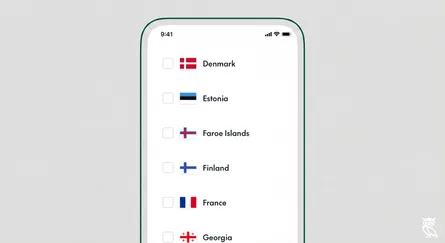 How to search by country