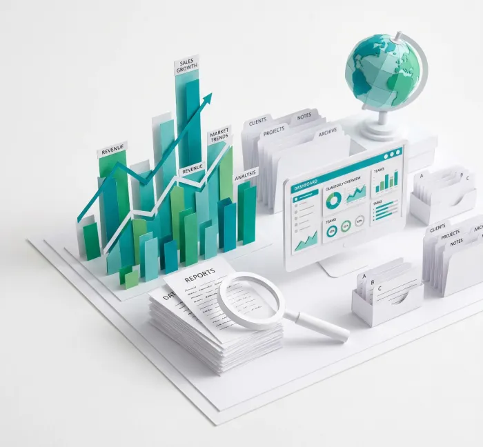 Market research with procurement data and LLMs
