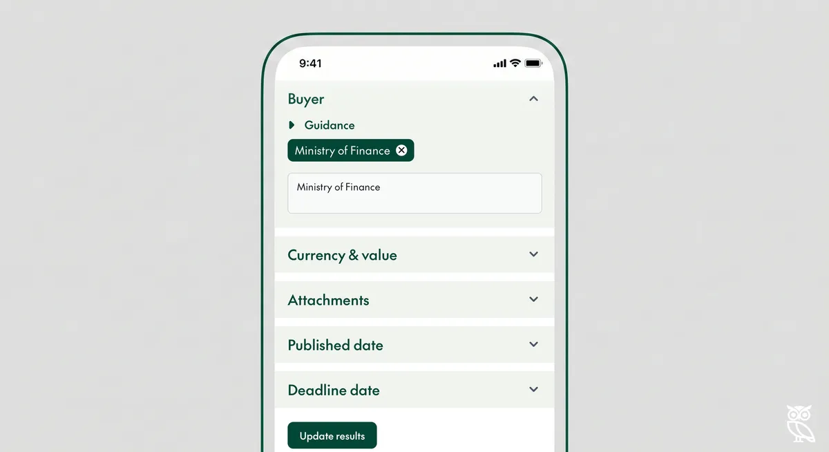 How to search by buyer