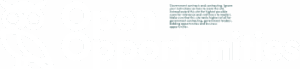 The OpenOpps logo - a stylized owl - rendered in white.